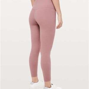 Lululemon Align Pant II *25" Size 4 Spanish Rose